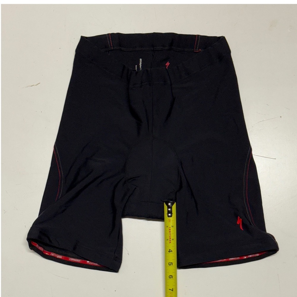 Specialized Mens Black Padded Cycling Shorts Chamois Bike‎ Bicycle Size XL EUC